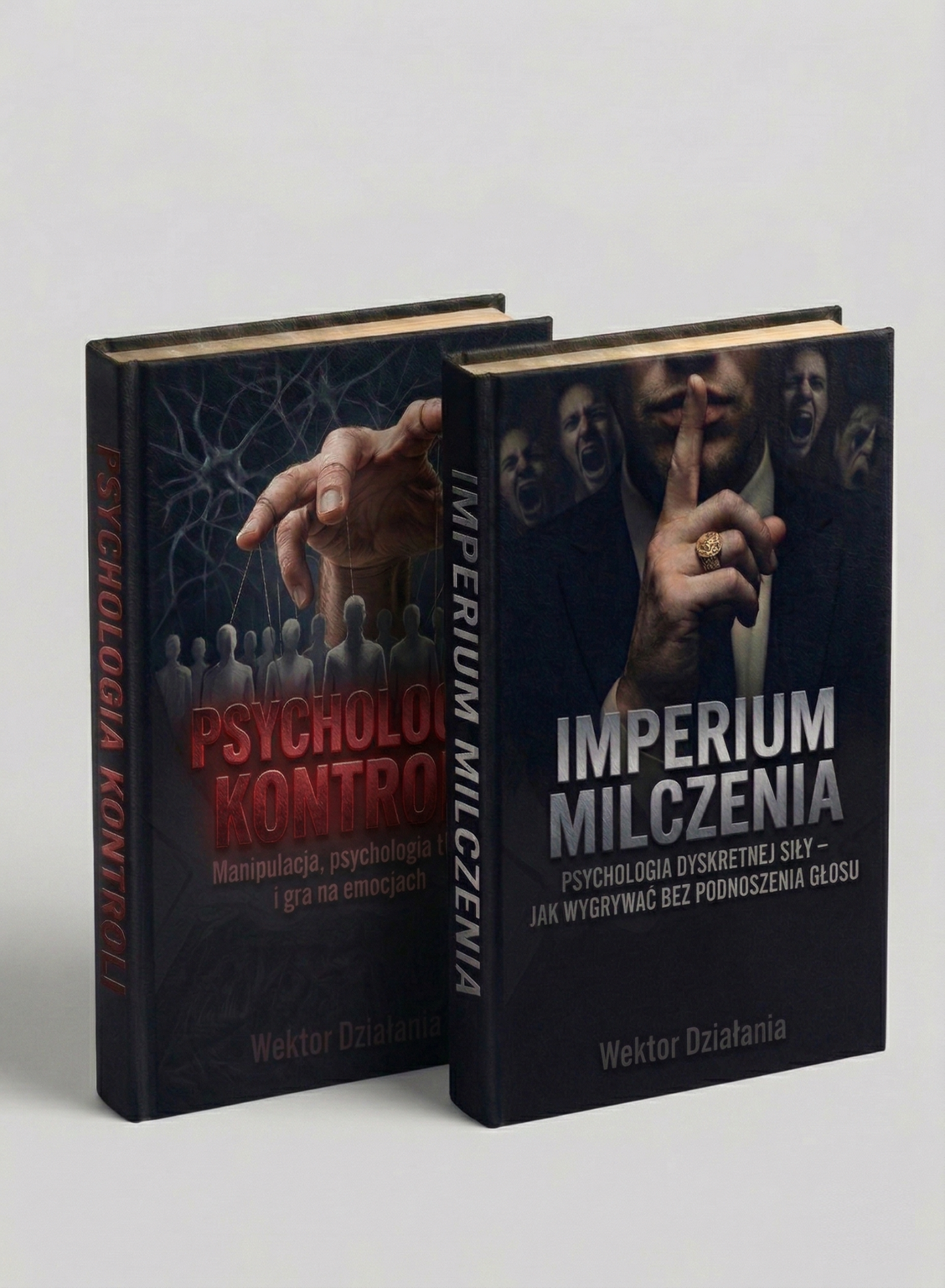 PAKIET UKRYTEJ WŁADZY - PSYCHOLOGIA KONTROLI + IMPERIUM MILCZENIA