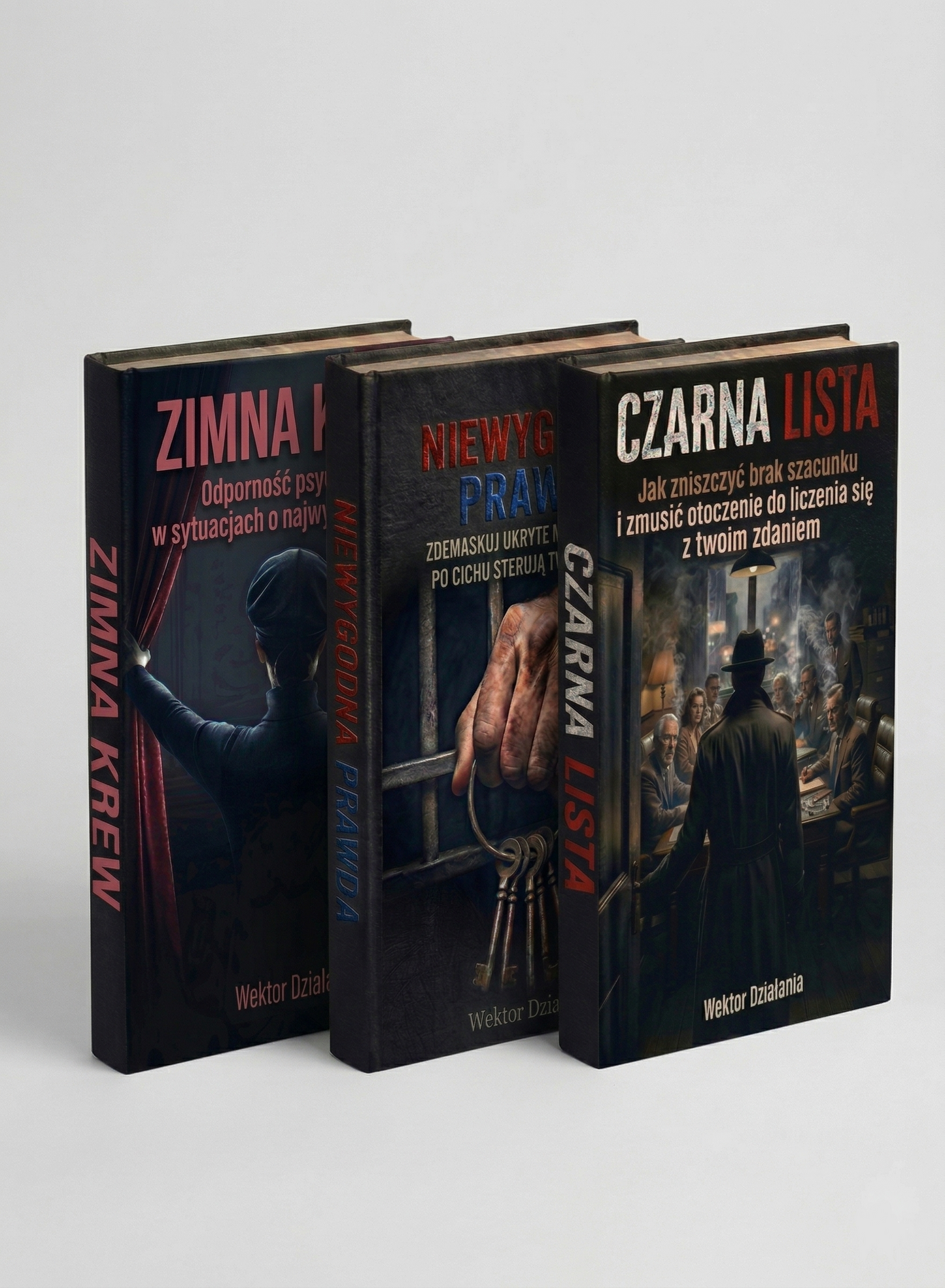 ZESTAW UKRYTEJ DOMINACJI - ZIMNA KREW + NIEWYGODNA PRAWDA + CZARNA LISTA
